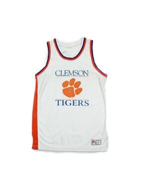 Vintage Clemson Tigers Basketball Jersey M